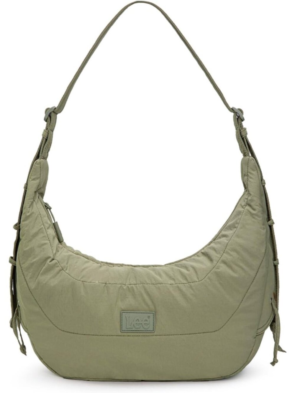 Lee Crescent Crossbody Bag for Women, Nylon Crossbody Hobo Bag, Large Capacity L
